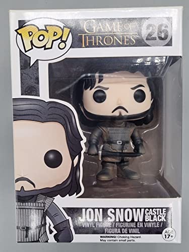 【中古】【未使用・未開封品】Funko Game of Thrones POP! Game of Thrones Jon Snow Exclusive Vinyl Figure #26 [Exclusive Castle Black]