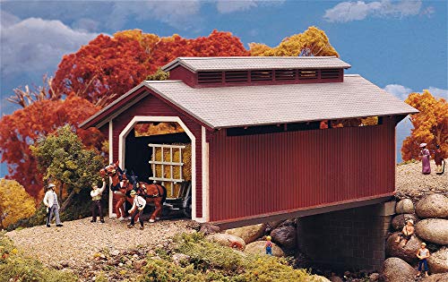 【中古】【未使用・未開封品】Walthers Cornerstone HO Scale Building/Structure Kit Willow Glen Covered Bridge|AJIMURA-SHOP