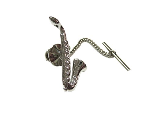 【中古】【未使用・未開封品】Silver Toned Saxophoneタイタック