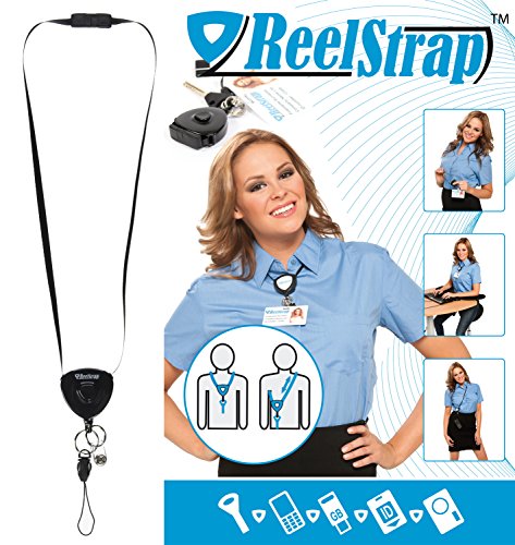 【中古】【未当て嵌める・未開封品】ReelStrap? - 素晴らしいのIDバッジホルダーバッジリールや書き込み式幽客ydよりも優れています。(25個)