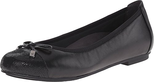 【中古】【未使用・未開封品】Vionic Womens Spark Minna Leather Ballet Flats, Black, Size 11|AJIMURA-SHOP