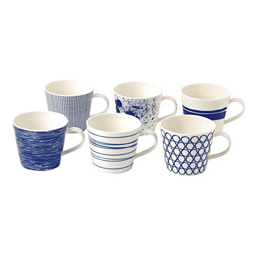 【中古】【未使用・未開封品】Royal Doulton Pacific Accent Mugs, Blue, Set of 6 by ROYAL DOULTON 31,761円