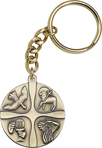 【中古】【未当て嵌める・未開封品】アンティーク金メッキChristian Life手がかりチェーン店1?5?/ 8?x 1?1?/ 2?Inches