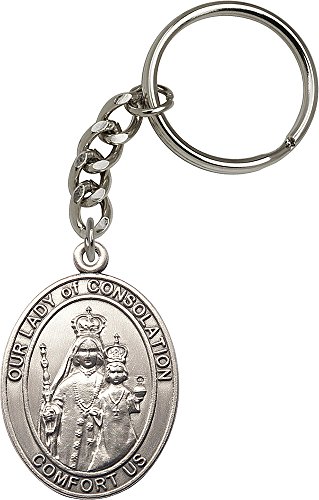 【中古】【未当て嵌める・未開封品】しろがね色メッキ燻すOur Lady of Consolation仄めかしチェーン店 その他-靴