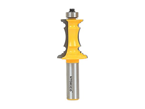 【中古】【未使用・未開封品】Yonico 16165 Mitered Drawer Front Molding Router Bit with 1/2 Shank by Yonico