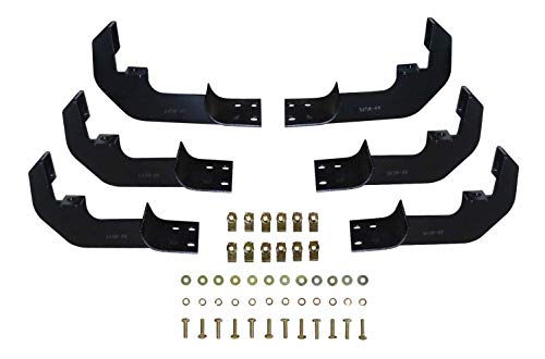 【中古】【未使用・未開封品】Westin 22-2075 ブラック オーバル チューブ ステップ バー マウント キット