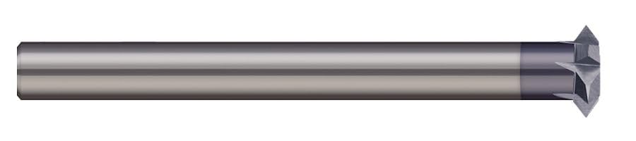 【中古】【未使用・未開封品】Micro 100 TM-500X Brazed Carbide Precision Thread Mill, AlTiN Coated, 5 Flutes, 1/2 Cutter Diameter, 0.0035 Flat, 0.125 Thickness, 11 t