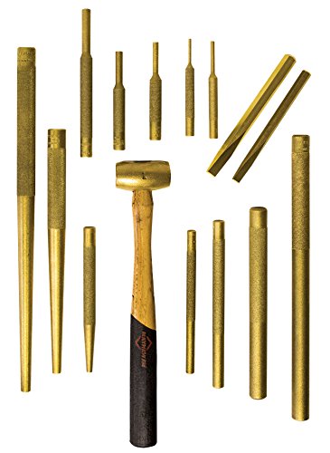 【中古】【未使用・未開封品】Mayhew Tools 61369 Master Brass Punch and Chisel Set, 15-Piece by Mayhew [並行輸入品]