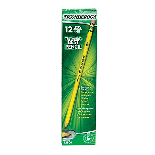 【中古】【未使用・未開封品】Ticonderoga Pre-Sharpened Pencil, 12/Pack [Set of 2]｜AJIMURA-SHOP