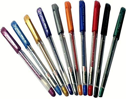 【中古】【未当て嵌める・未開封品】Xtra Sparkle Glitter Gel 10 Colors Xtra Sparkle Gel Pen by Flair (100 PENS) by Flair
