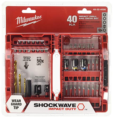 【中古】【未使用・未開封品】BBIDSW 40PC Shockwave Bit Set by Milwaukee Electric Tools
