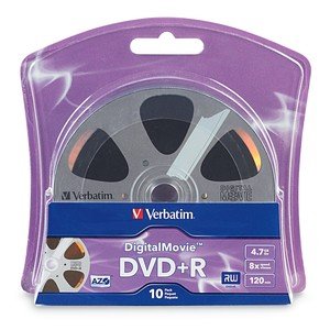 【中古】【未使用・未開封品】Verbatim DVD + R、96857、4.7?GB、8?x、DigitalMovieサーフェス、10pkブリスター[ Non???小売パッケージ化]