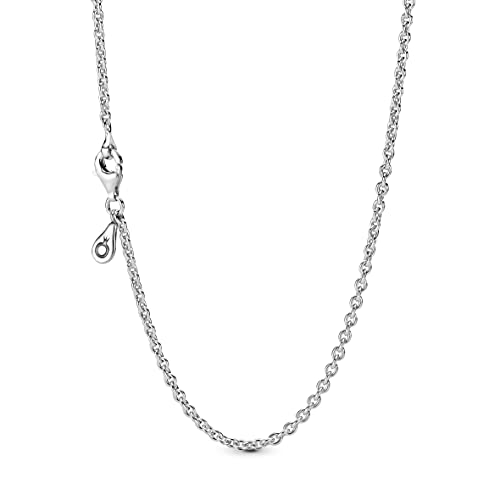 【中古】【未当て嵌める・未開封品】PANDORA スターリングシルバーチェーンネックレス 23.6in