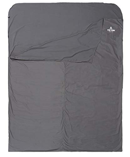 【中古】【未使用・未開封品】TETON Sports Mammoth Cotton Sleeping Bag Liner; A Clean Sheet Set Anywhere You Go; Perfect for Travel, Camping, and Anytime You’re Awa