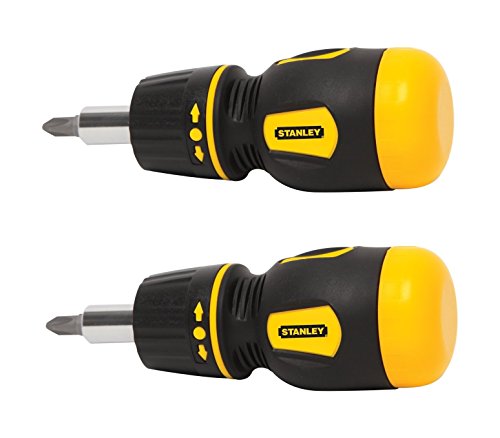 【中古】【未使用・未開封品】Stanley 66-358 スタビー マルチビット ラチェットドライバー NIP (2パック)