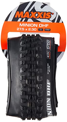 【中古】【未当て嵌める・未開封品】Maxxis Minion DHF 折りたたみ式デュアルコンパウンド Exo/tr タイア 黒いこと 27 x 2.3in