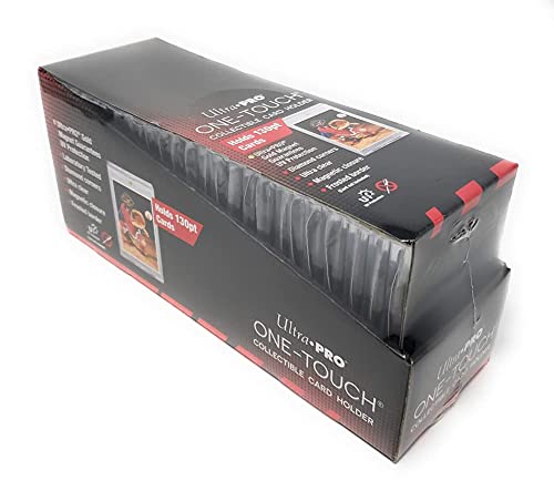 【中古】【未当て嵌める・未開封品】Ultra Pro One Touch Magnetic Card Protector - 130pt - 25 Pack