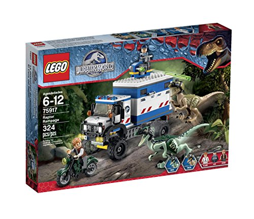 【中古】【未当てはめる・未開封品】レゴ ジュラシック・ワールド LEGO Jurassic World RAPTOR RAMPAGE Set #75917 [並行輸入品]