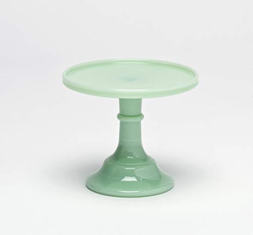 【中古】【未使用・未開封品】Cake Plate Round Plain & Simple Mosser Glass (6, Jadeite) by Rosso Glass