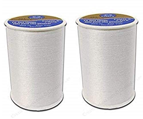 【中古】【未使用・未開封品】Coats & Clark All Purpose Thread 400 Yards White (One Spool of Yarn) by Coats & Clark Inc. 9,660円