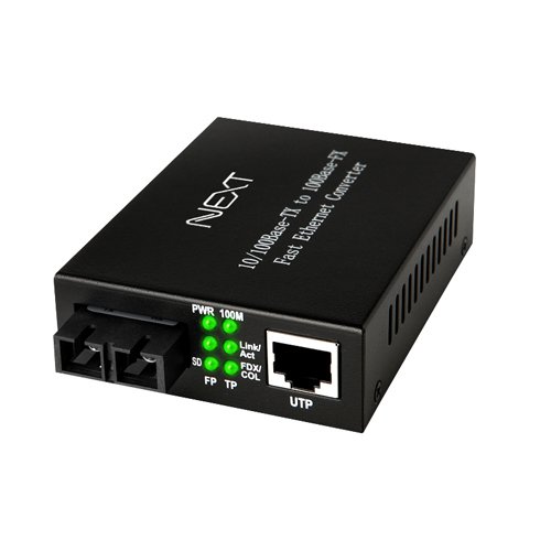 【中古】【未当て嵌める・未開封品】NEXT-200FSCM 10/100Base-TX to 100Base-FX ファストイーサネットコンバータ