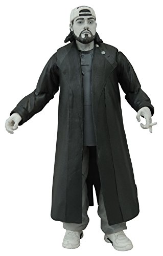 【中古】【未使用・未開封品】Diamond Select Toys Clerks Select 20th Anniversary: Silent Bob Black and White Action Figure｜AJIMURA-SHOP
