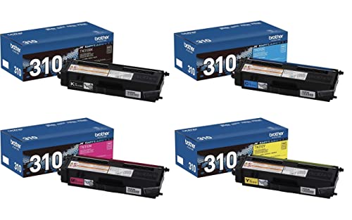 【中古】【未当て嵌める・未開封品】Brother リセラー TN310BKTN310C TN310M TN310Y OEM トナーカートリッジセット