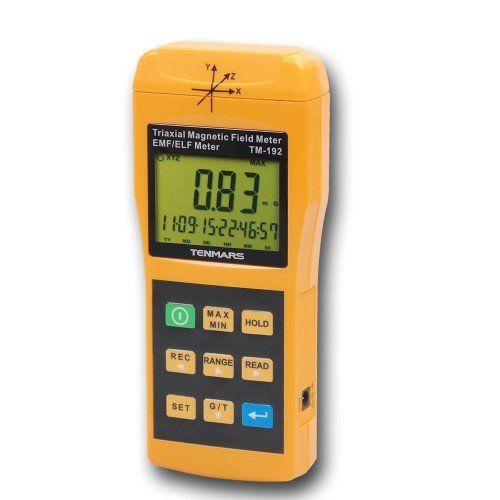 【中古】【未使用・未開封品】Tenmars TM-192 3軸ガウスメーターEMF ELF 磁気フィールドガウスメーター 30-2000Hzと台湾製