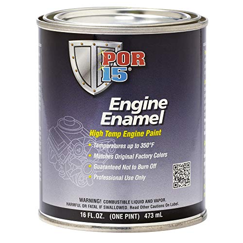 【中古】【未使用・未開封品】POR-15 高温エンジンペイント アルミニウムエンジンエナメル 16液量オンス