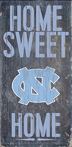 【中古】【未使用・未開封品】North Carolina Tar Heels Wood Sign - Home Sweet Home 6x12 10,360円