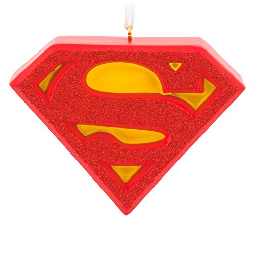【中古】【未使用・未開封品】Hallmark DC Comics Superman Shield Christmas Ornament