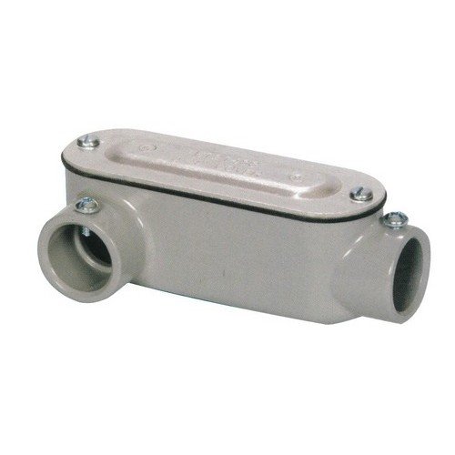 【中古】【未使用・未開封品】Morris 14191 EMT Set Screw Conduit Body, Aluminum, Type LR, Cover and Gasket, 3/4 Thread Size by Morris