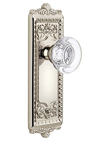 【中古】【未使用・未開封品】Grandeurウィンザープレートwithボルドーノブ、Passage???2.375インチ、ポリッシュニッケル