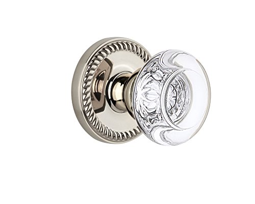 【中古】【未使用・未開封品】GrandeurニューポートRosette withボルドーノブ、プライバシー???2.375インチ、ポリッシュニッケル
