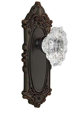 【中古】【未使用・未開封品】Grandeur Grande Victorianプレートwithビアリッツノブ、ダブルダミー、Timelessブロンズ