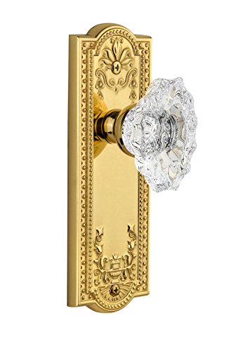 【中古】【未使用・未開封品】Grandeur Parthenonプレートwithビアリッツノブ、ダブルダミー、生涯真鍮