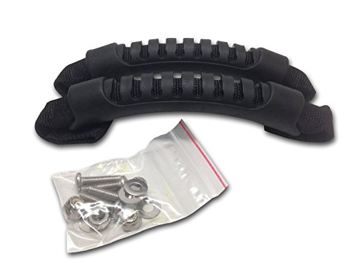 【中古】【未使用・未開封品】Pactrade Marine Durable Rubber Handles for Kayak, Canoe or Luggage with Hardware, Set of 2 by PactradeMarine