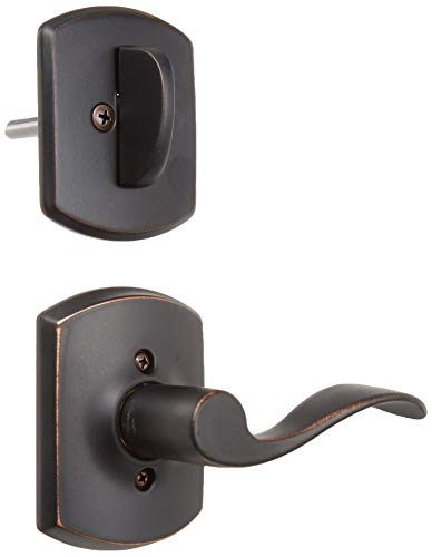 【中古】【未当て嵌める・未開封品】Schlage f94-acc-grw-黄体形成ホルモン声遣いLeft Handedダミー内部的容器に並べるwithデッド雄捻子Cove、 F94-ACC-GRW-LH 1
