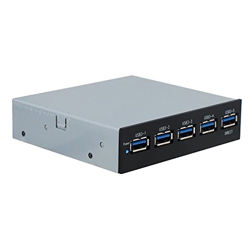【中古】【未使用・未開封品】SEDNA???内部5ポートUSB 3.0ハブ(フロッピーベイ)