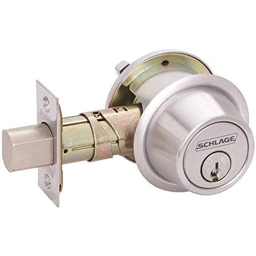 【中古】【未使用・未開封品】Schlage bc500?Single円柱デッドボルトAdj Bs sc1サテンクローム｜AJIMURA-SHOP 31,015円