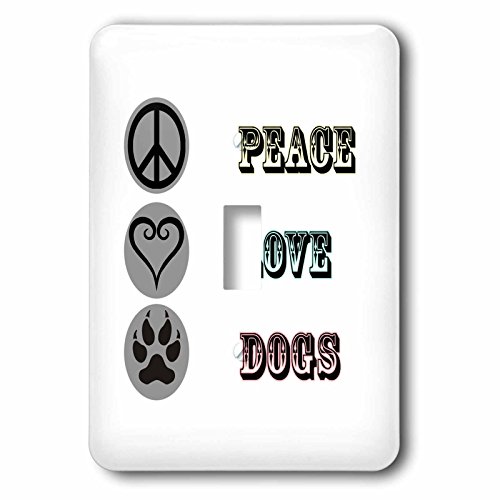 【中古】【未当て嵌める・未開封品】3drose LSP _ 211750?_ 1?Peace Love Dogs。Singleうつり変わり取り替えっこ