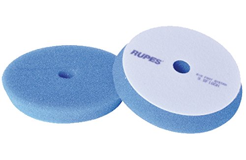 【中古】【未使用・未開封品】RUPES ルペス 低反発ウレタンバフ 粗目 9.BF180H 2 (2枚入) 180mmφ 青 9.BF180H
