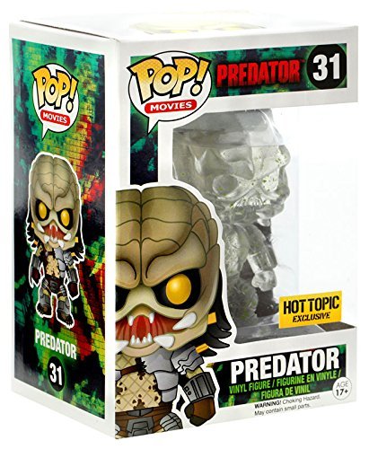 【中古】【未使用・未開封品】Funko Pop Movies Predator Clear Green Blood Splatter Hot Topic Exclusive #31 Vinyl Figure|AJIMURA-SHOP