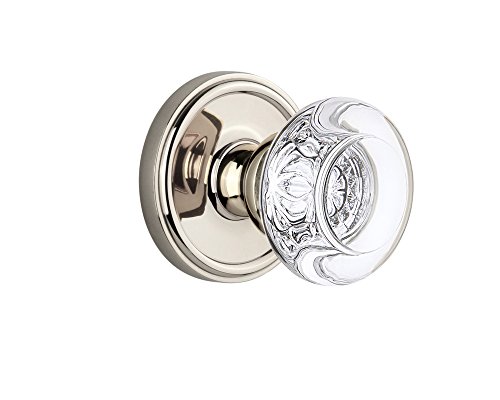 【中古】【未使用・未開封品】Grandeur Georgetown Rosette withボルドーノブ、ダブルダミー、ポリッシュニッケル｜AJIMURA-SHOP