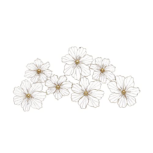 【中古】【未使用・未開封品】Deco 79 58516 メタルウォールデコ