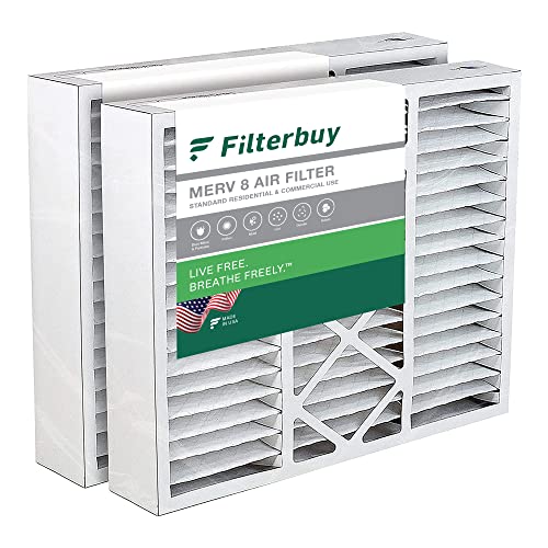 【中古】【未当て嵌める・未開封品】FilterBuy 20x25x5 Amana Goodman Coleman York FS2025 取り替えっこ筋目AC炉エア湖水漉し(MERV 8、AFB しろがね色)Totaline P102-BB20、Five Seasons