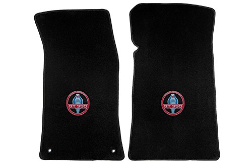 【中古】【未使用・未開封品】1965???73?Mustang Convertibleブラッククラシックフロアマット???Shelby American gt-350ロゴ