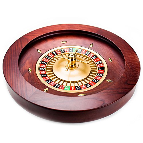【中古】【未使用・未開封品】BrybellyカジノGrade Deluxe木製Roulette Wheel