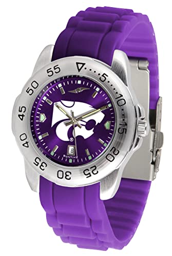 【中古】【未使用・未開封品】Kansas State Wildcatsスポーツシリコンメンズ腕時計｜AJIMURA-SHOP