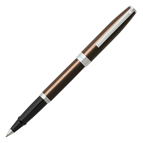 【中古】【未使用・未開封品】Sheaffer Sagaris、メタリックブラウン、クロームトリム、ローラーボール(e1948051?)|AJIMURA-SHOP
